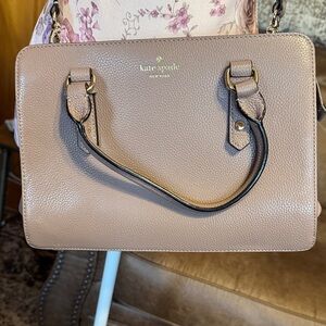 Kate Spade Taupe Leather Crossbody
